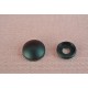 25 COPRIVITI CON CAPPUCCIO PER VITE CON TESTA Ø MAX 9 MM NERO