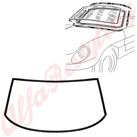 GUARNIZIONE PARABREZZA - SPIDER 70/93