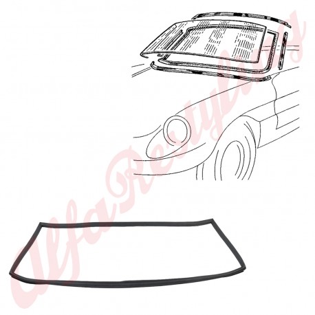 WINDSCREEN RUBBER SEAL - SPIDER 66/70