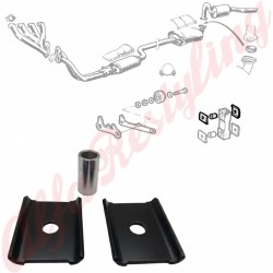 FISSAGGIO VERNICIATO PER SUPPORTO MARMITTA