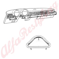 CORNICE CROMATA CENTRALE PER LEGNO CRUSCOTTO - GT (en)