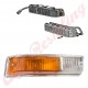 INDICATORE ANTERIORE ARANCIO/BIANCO DESTRO - GT BERTONE 1970/77