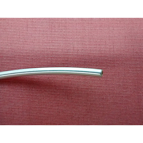 PROFILO A ‘‘U‘‘ IN PLASTICA CROMATO CON COLLA - MICRO BORDO 4 MM - 1 METRO